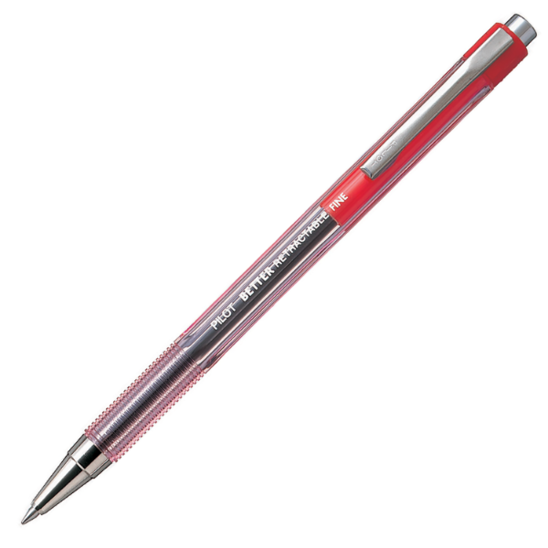 Picture of PILOT FINE RED BP-145 RETRACTABLE PEN