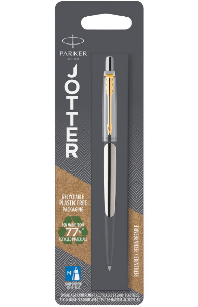Picture of Parker Jotter Chrome Pen with Gold Pin